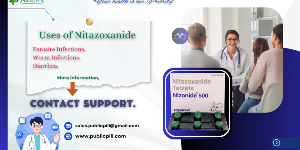 uses of nitazoxanide
