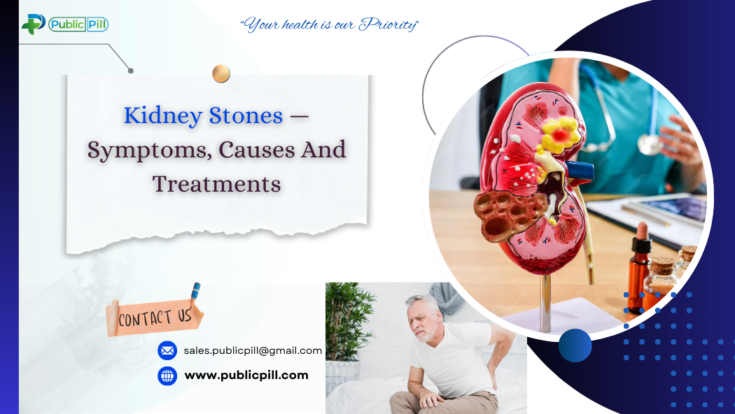kidney stones - Publicpill | #1 Trusted, Convenient, and affordable pharmacy, kidney stones
