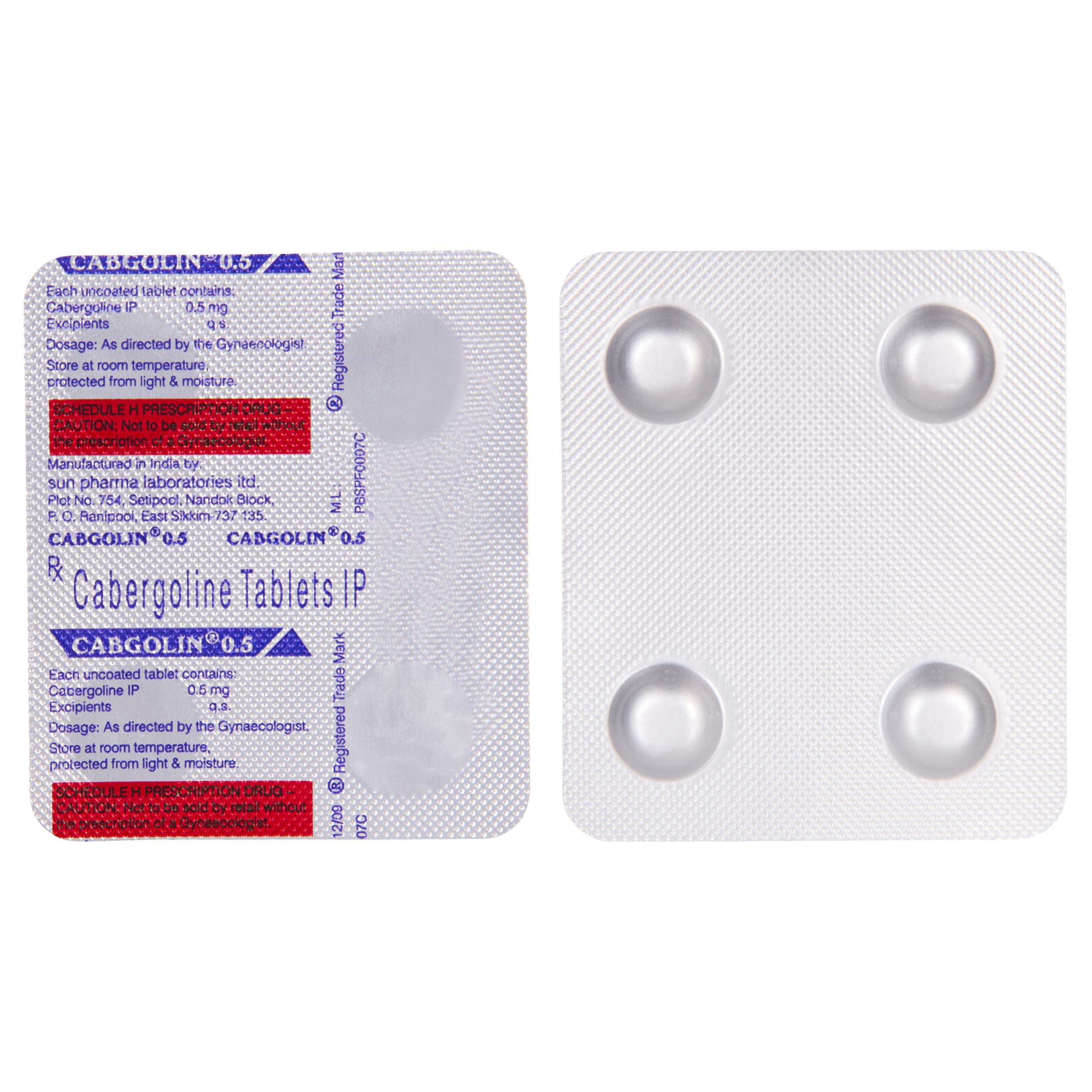 cabgolin 0.5 mg