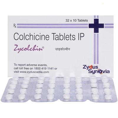 Colchicine 0.5mg Tablet