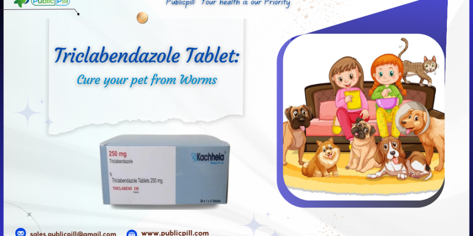 Triclabendazole Tablet - Publicpill | #1 Trusted, Convenient, and affordable pharmacy, Triclabendazole Tablet