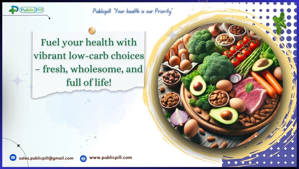 Low Carbohydrates - Publicpill | #1 Trusted, Convenient, and affordable pharmacy, Low-Carbohydrates