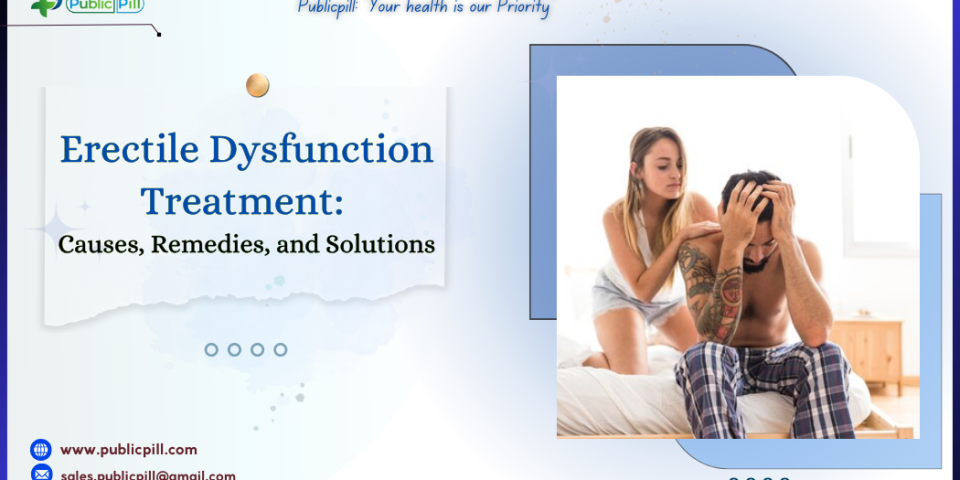 Erectile Dysfunction Treatment: Causes, Remedies, and Solutions