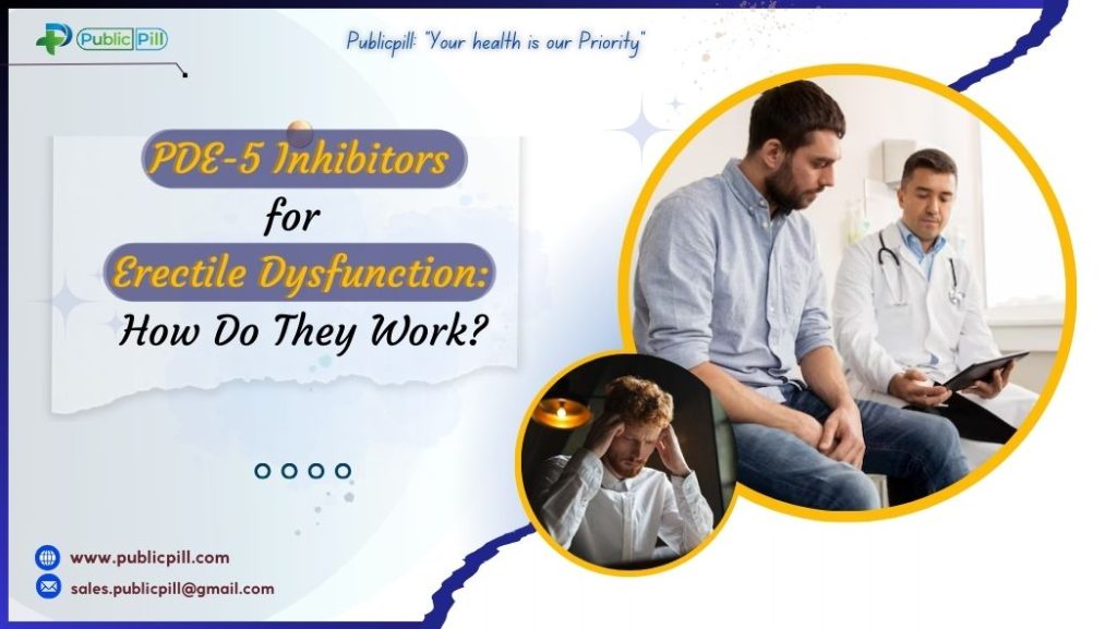 PDE-5 Inhibitors for Erectile Dysfunction: How Do They Work?