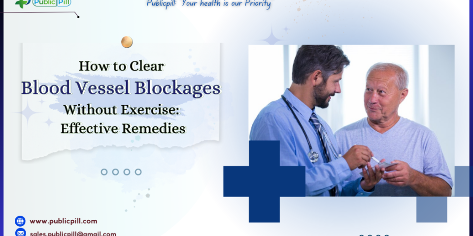 How to Clear Blood Vessel Blockages Without Exercise: Effective Remedies