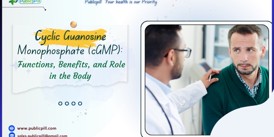Publicpill online pharmacy 9 - Publicpill | #1 Trusted, Convenient, and affordable pharmacy, Cyclic Guanosine Monophosphate (cGMP): Functions, Benefits, and Role in the Body