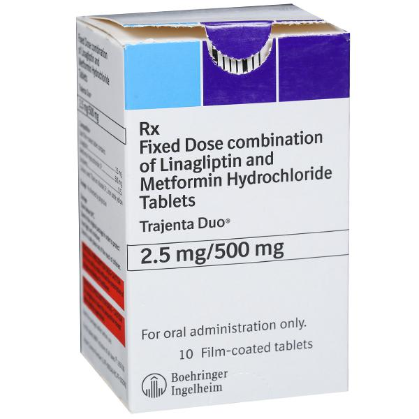 Trajenta Duo 2.5/500 Mg