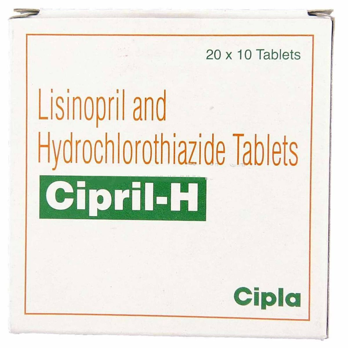 Cipril H (Lisinopril 5mg + Hydrochlorothiazide 12.5mg)