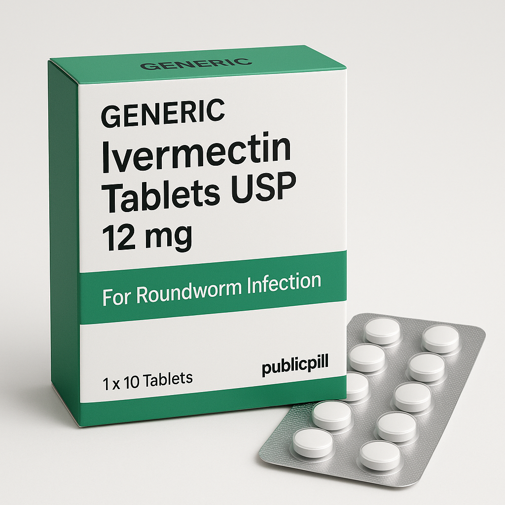 Ivermectin Tablets USP 12mg Ivermectin Tablets USP 12mg