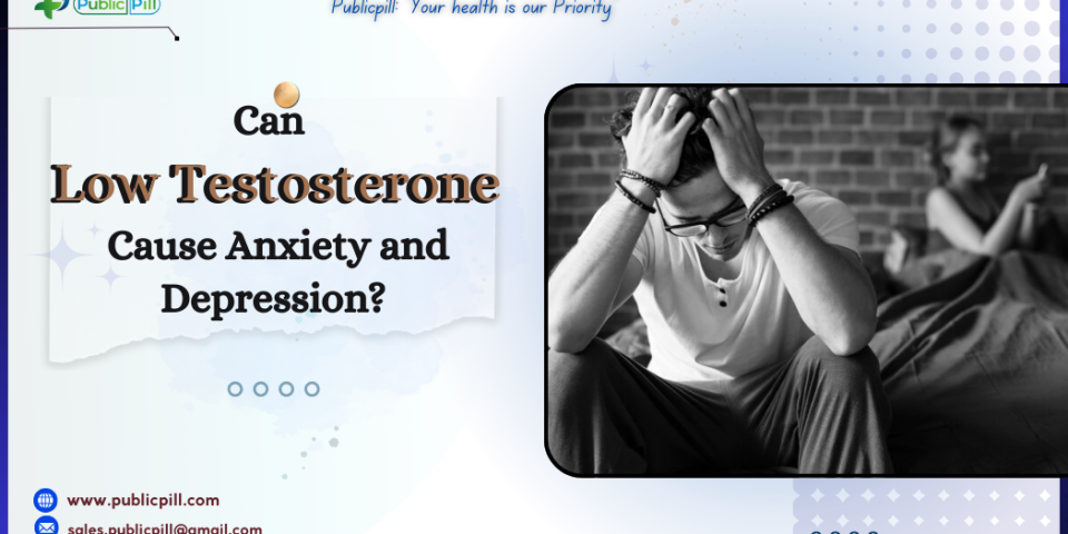 Publicpill online pharmacy 6 - Publicpill | #1 Trusted, Convenient, and affordable pharmacy, Can Low Testosterone Cause Anxiety and Depression?