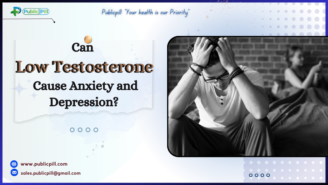 Publicpill online pharmacy 6 - Publicpill | #1 Trusted, Convenient, and affordable pharmacy, Can Low Testosterone Cause Anxiety and Depression?