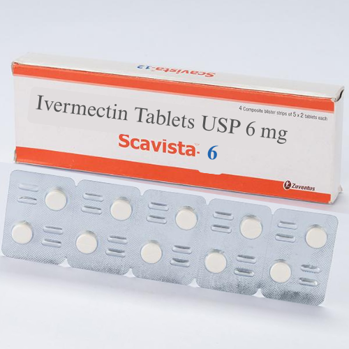 Scavista 6 mg (Ivermectin 6 mg Tablets) Scavista 6 mg (Ivermectin 6 mg Tablets)