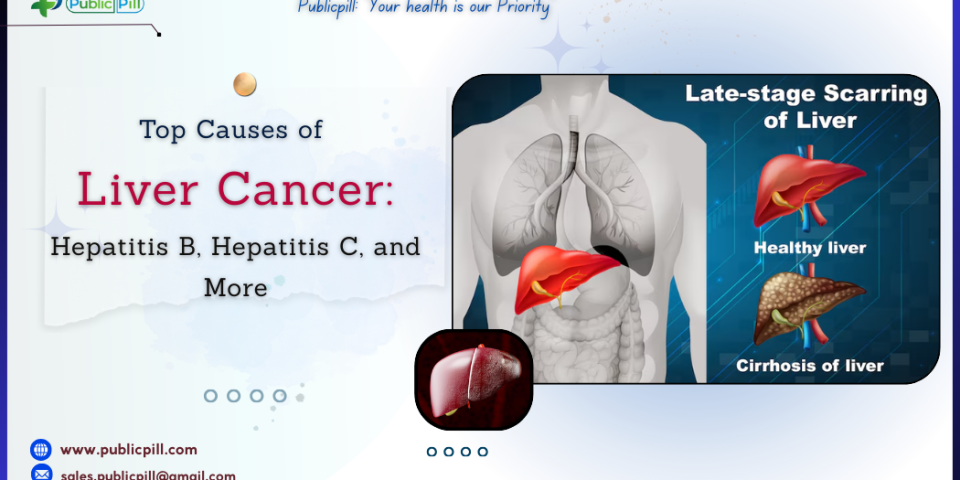 Top Causes of Liver Cancer Hepatitis B Hepatitis C and More - Publicpill | #1 Trusted, Convenient, and affordable pharmacy, Top Causes of Liver Cancer Hepatitis B, Hepatitis C, and More