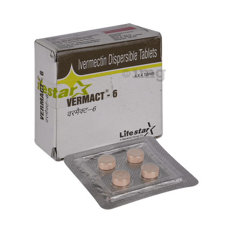 Vermact 6 Mg Tablet