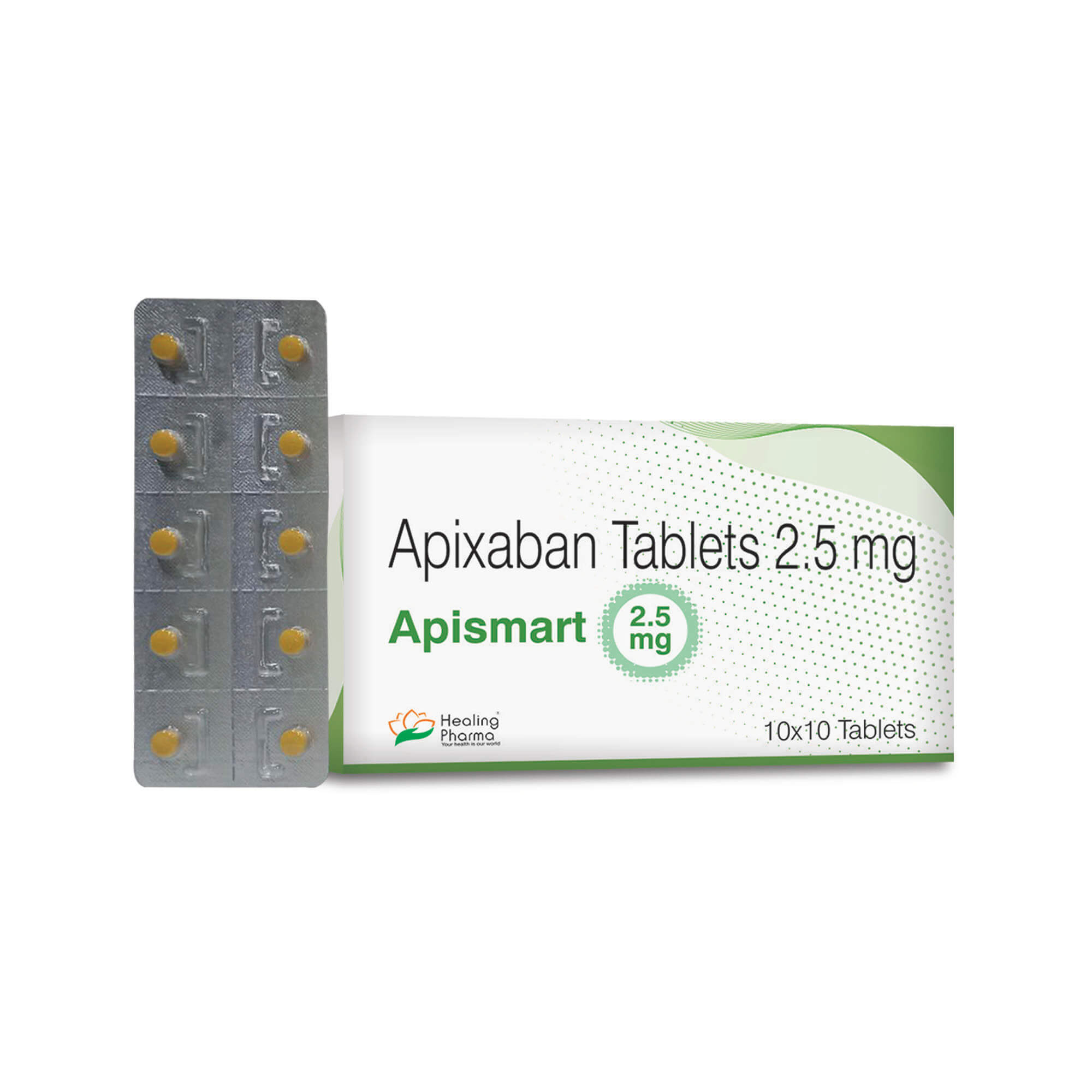 Apismart 2.5 mg (Apixaban)