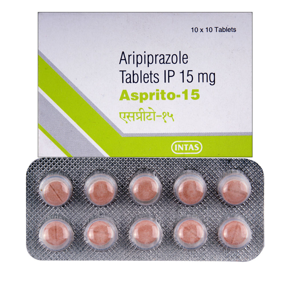 Asprito 15mg - Aripiprazole 15 mg