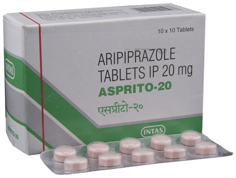 Asprito 20 MG - Aripiprazole 20 MG