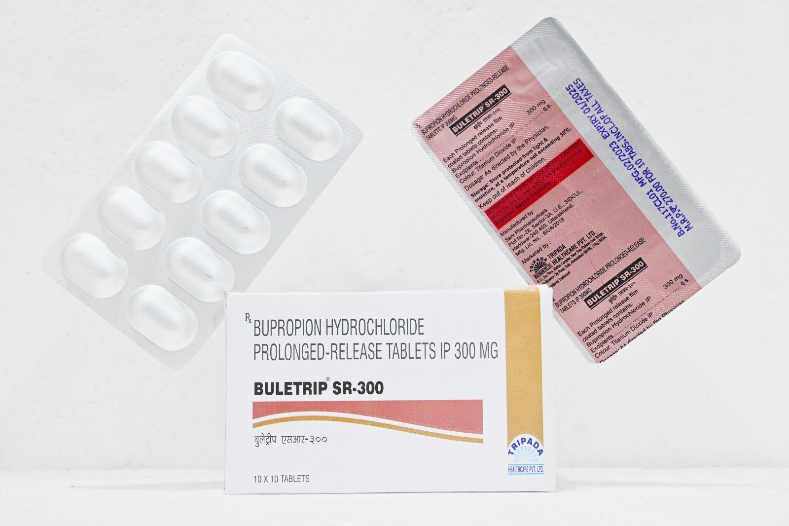 Buletrip SR 300 mg (Bupropion)