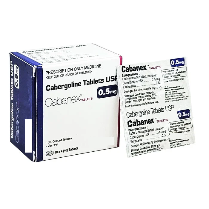 Cabanex 0.5 mg (Cabergoline) Cabanex 0.5 mg (Cabergoline 0.5 mg)