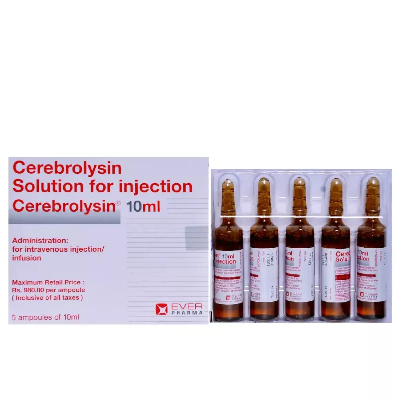 Cerebrolysin Injection (Cerebroprotein Hydrolysate)