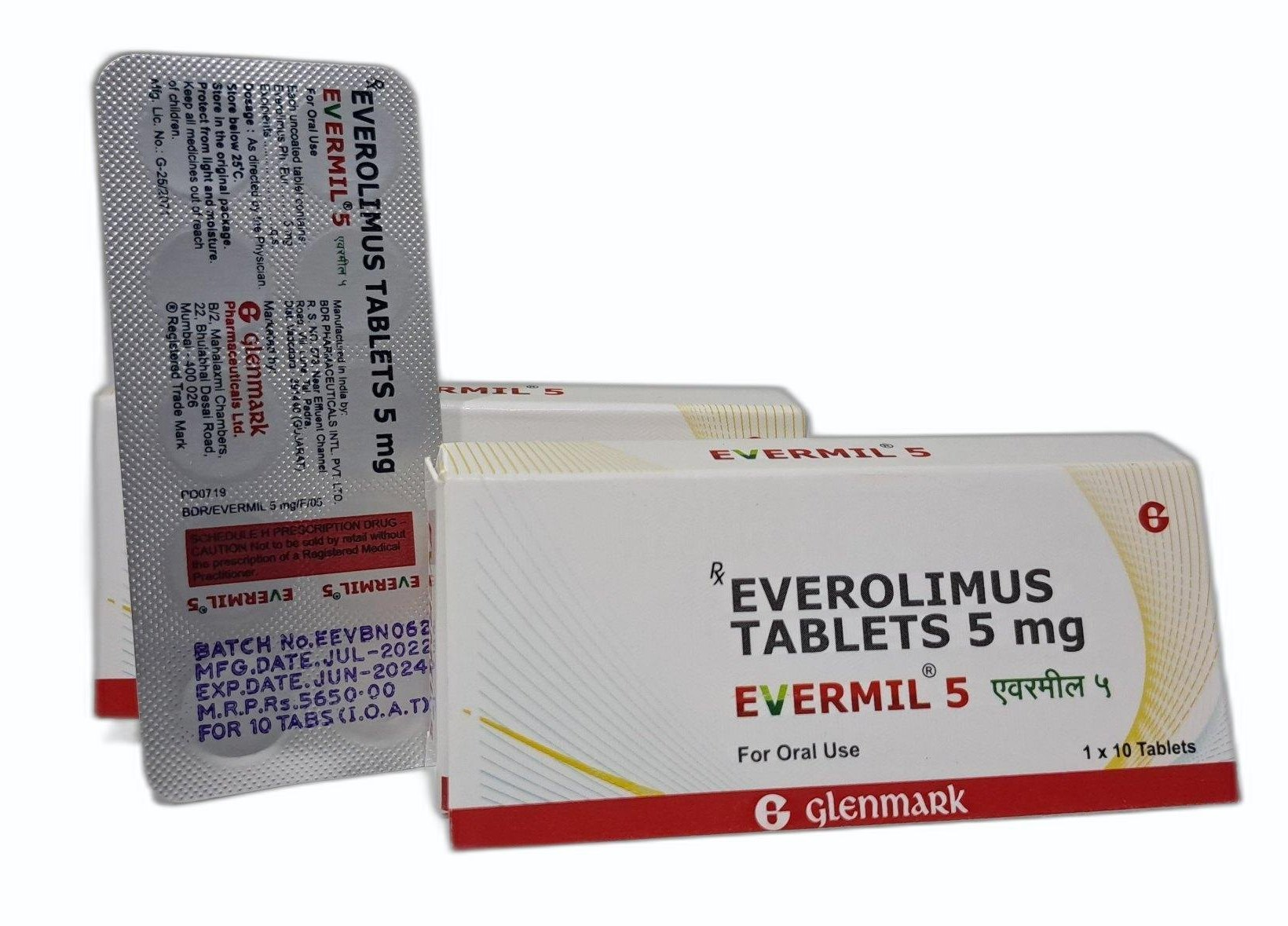Evermil 5 MG (Everolimus) Evermil 5 MG (Everolimus)