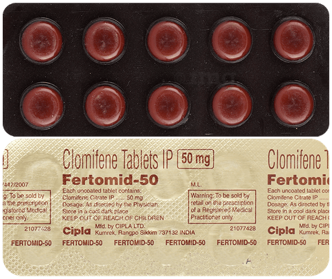 Fertomid 50 mg (Clomifene 50mg) Fertomid 50 mg (Clomifene 50mg)