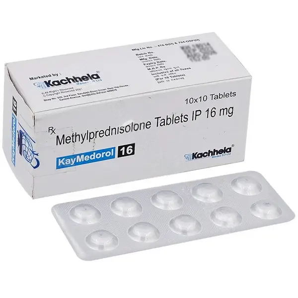 Kaymedorol 16 Mg (Methylprednisolone) Kaymedorol 16 Mg (Methylprednisolone)