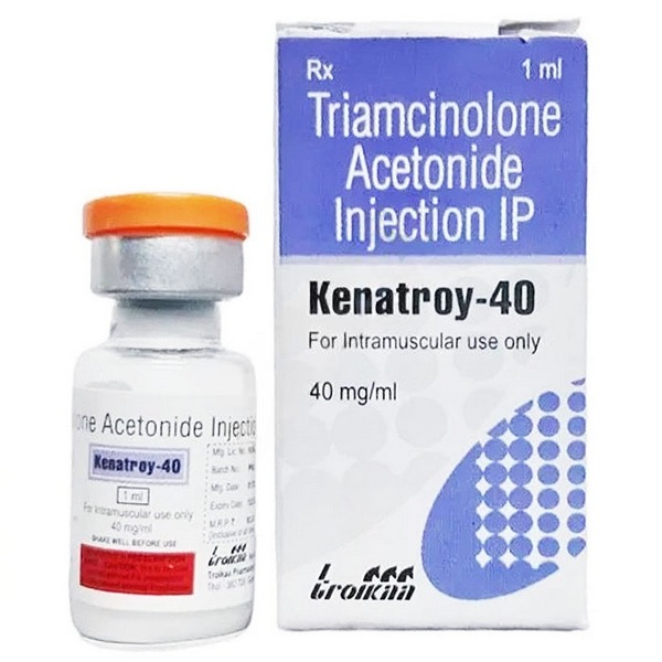 Kenatroy 40 mg Injection (Triamcinolone)