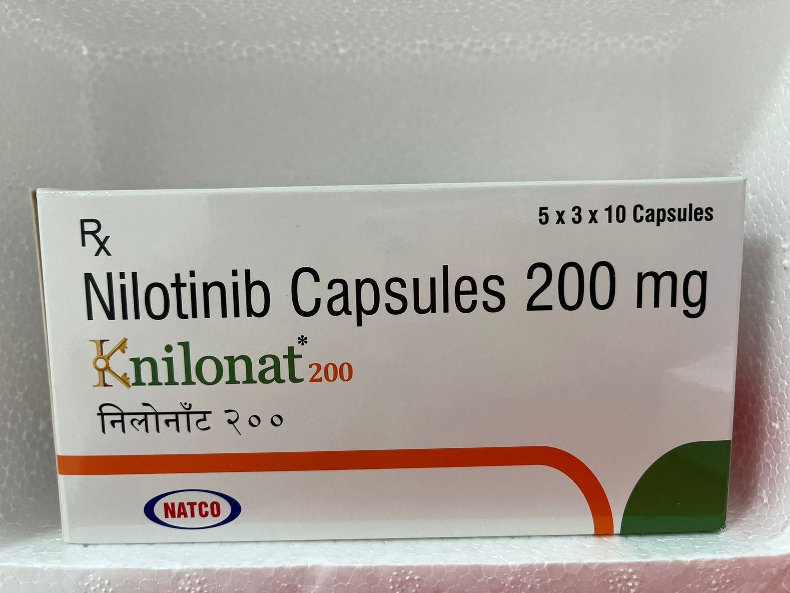 Knilonat 200 mg (Nilotinib 200mg) Knilonat 200 mg (Nilotinib 200mg)