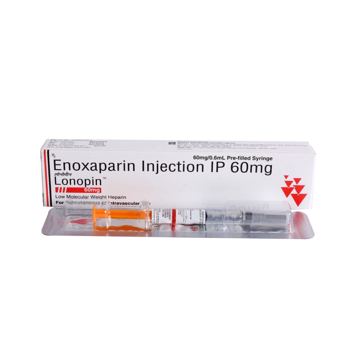 Lonopin 60mg Injection (Enoxaparin)