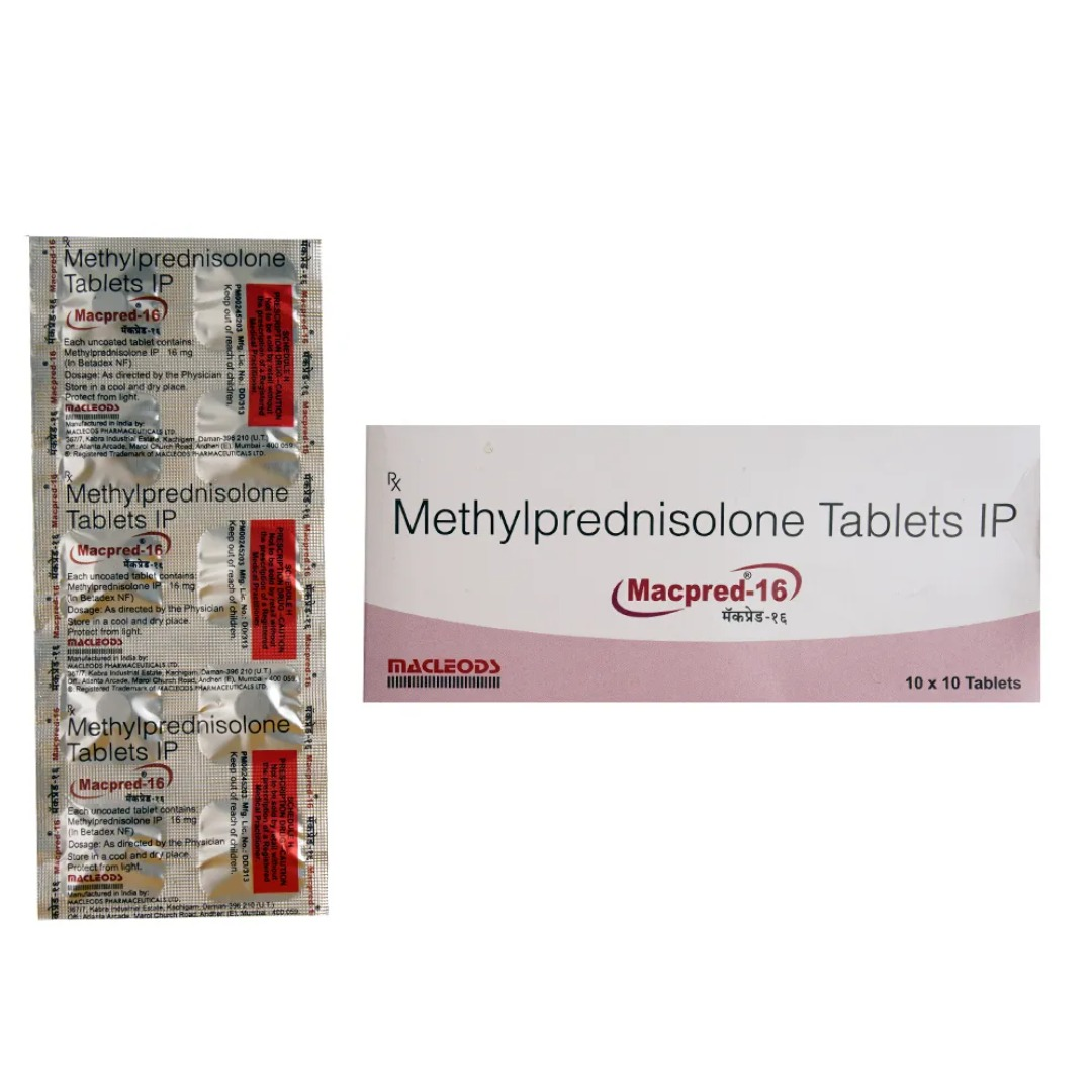 Macpred 16 MG (Methylprednisolone) Macpred 16 MG (Methylprednisolone)