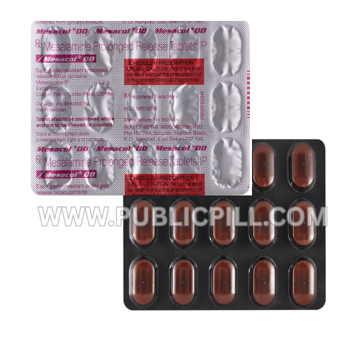 Mesacol 1200 mg (Mesalamine) Mesacol 1200 mg (Mesalamine)