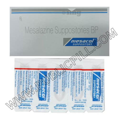 Mesacol 500 mg Suppository (Mesalamine)