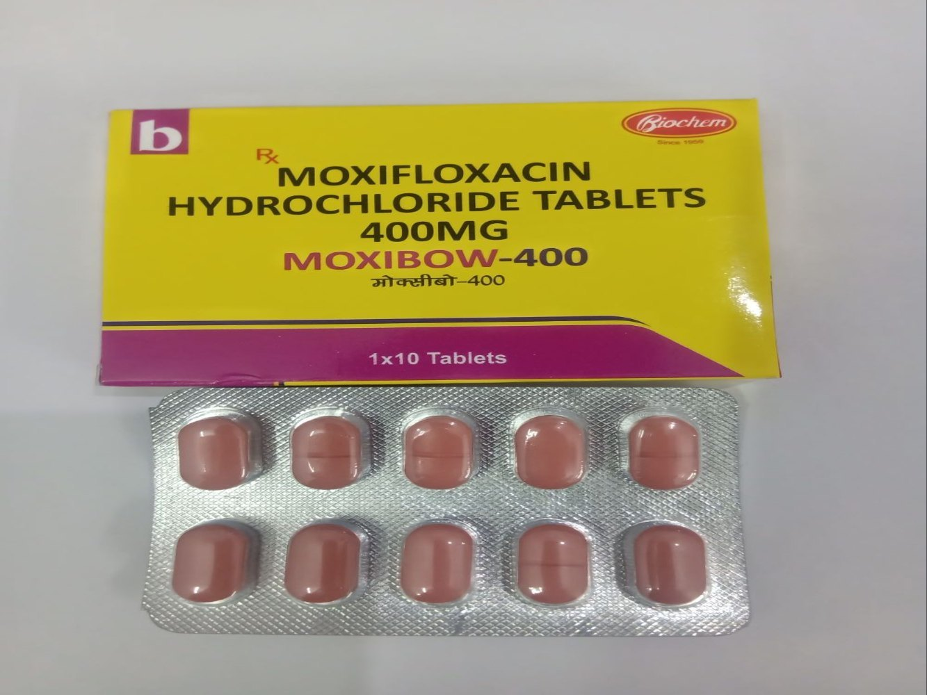 Moxibow 400 mg (Moxifloxacin)