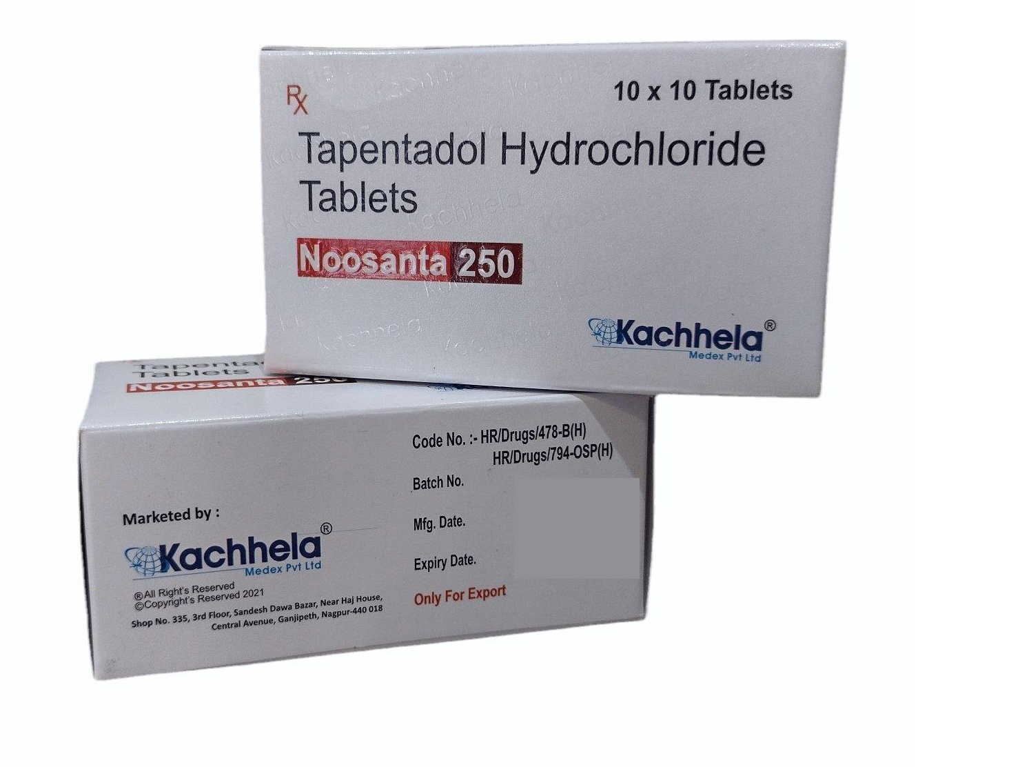 Noosanta 250 Mg (Tapentadol) Noosanta 250 Mg (Tapentadol)