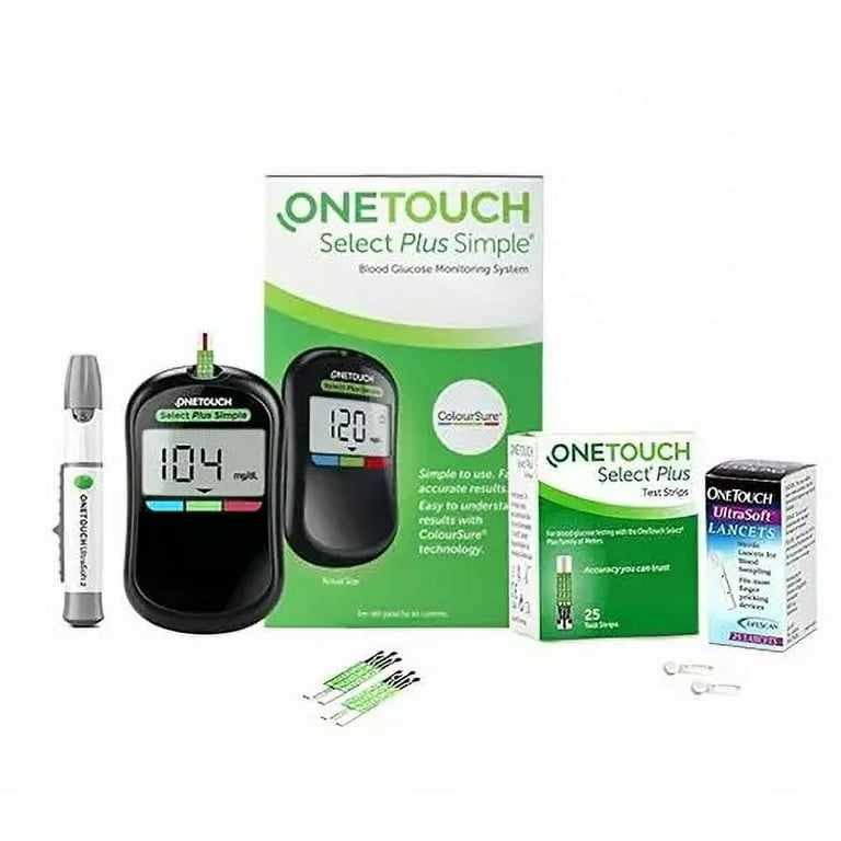 OneTouch Select Plus Simple Glucometer (Healthcare Device)