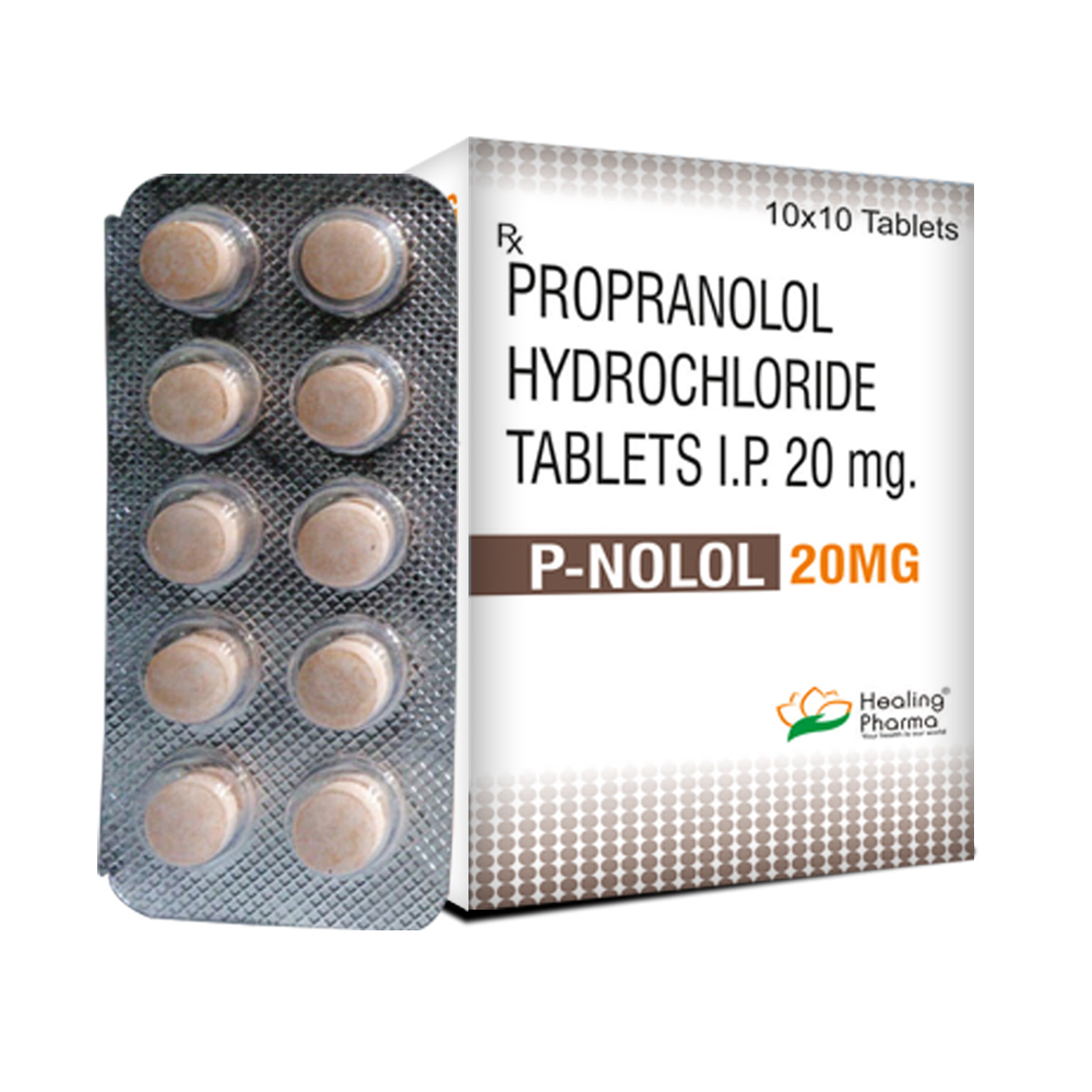 P-Nolol 20 mg (Propranolol Hydrochloride)