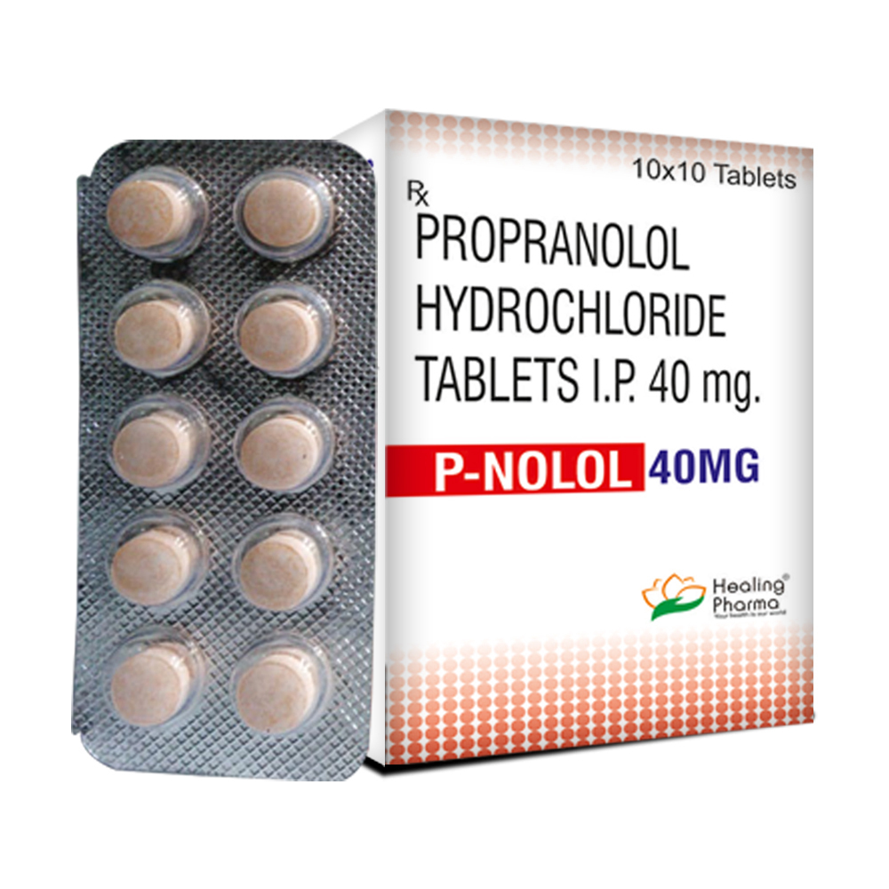 P-Nolol 40 mg (Propranolol Hydrochloride)