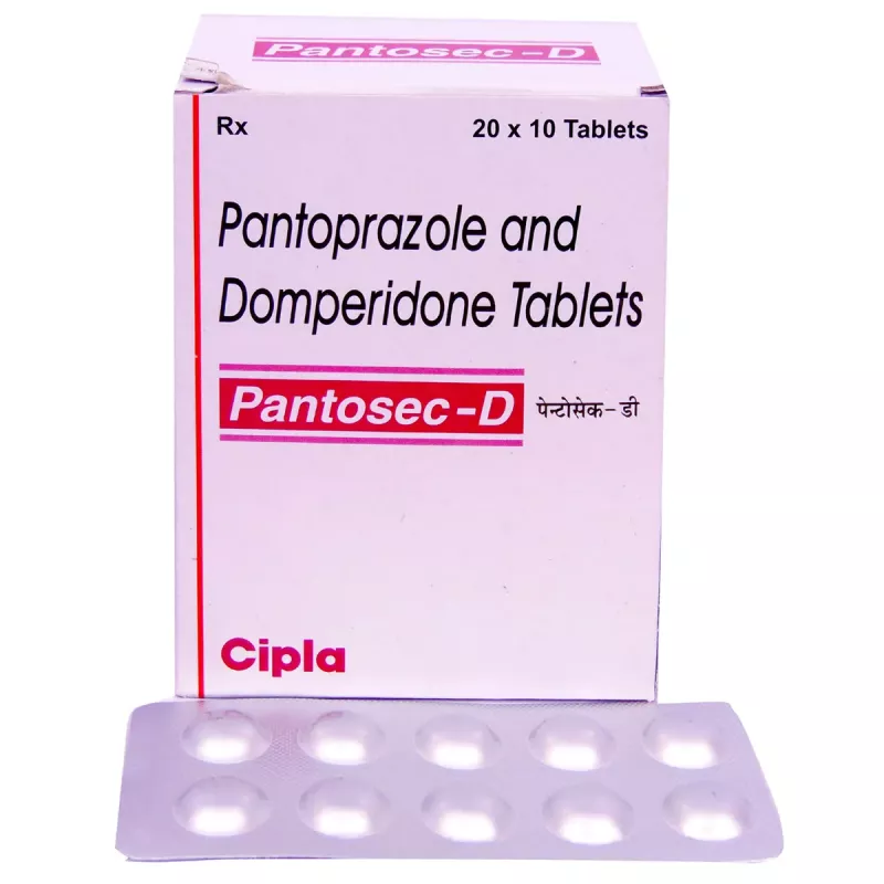 Pantosec D 50 Mg (Pantoprazole/Domperidone)
