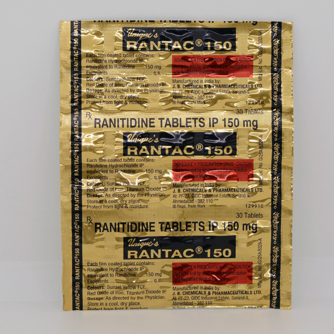Rantac 150 mg (Ranitidine)