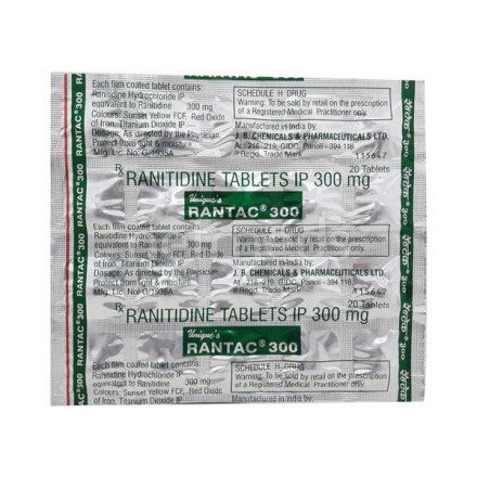 Rantac 300 Mg (Ranitidine) Rantac 300 Mg (Ranitidine)