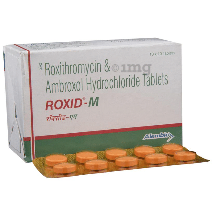 Roxid M (Roxithromycin Ambroxol) Roxid M (Roxithromycin/Ambroxol)