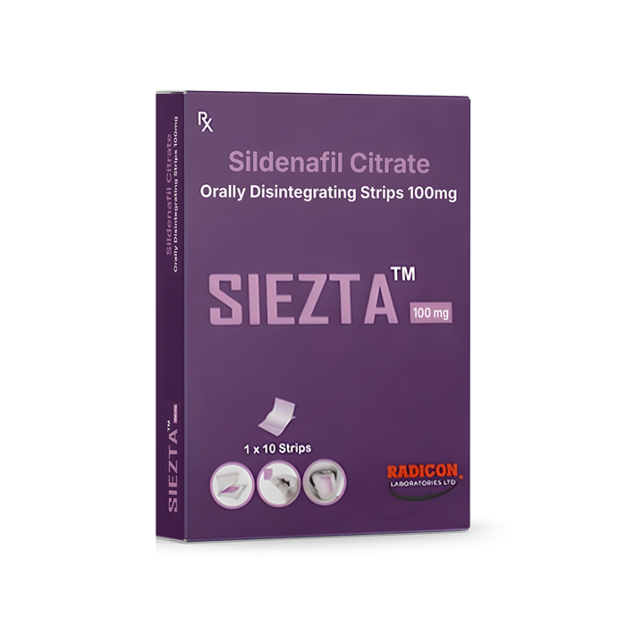Siezta 100 Mg (Sildenafil Citrate)