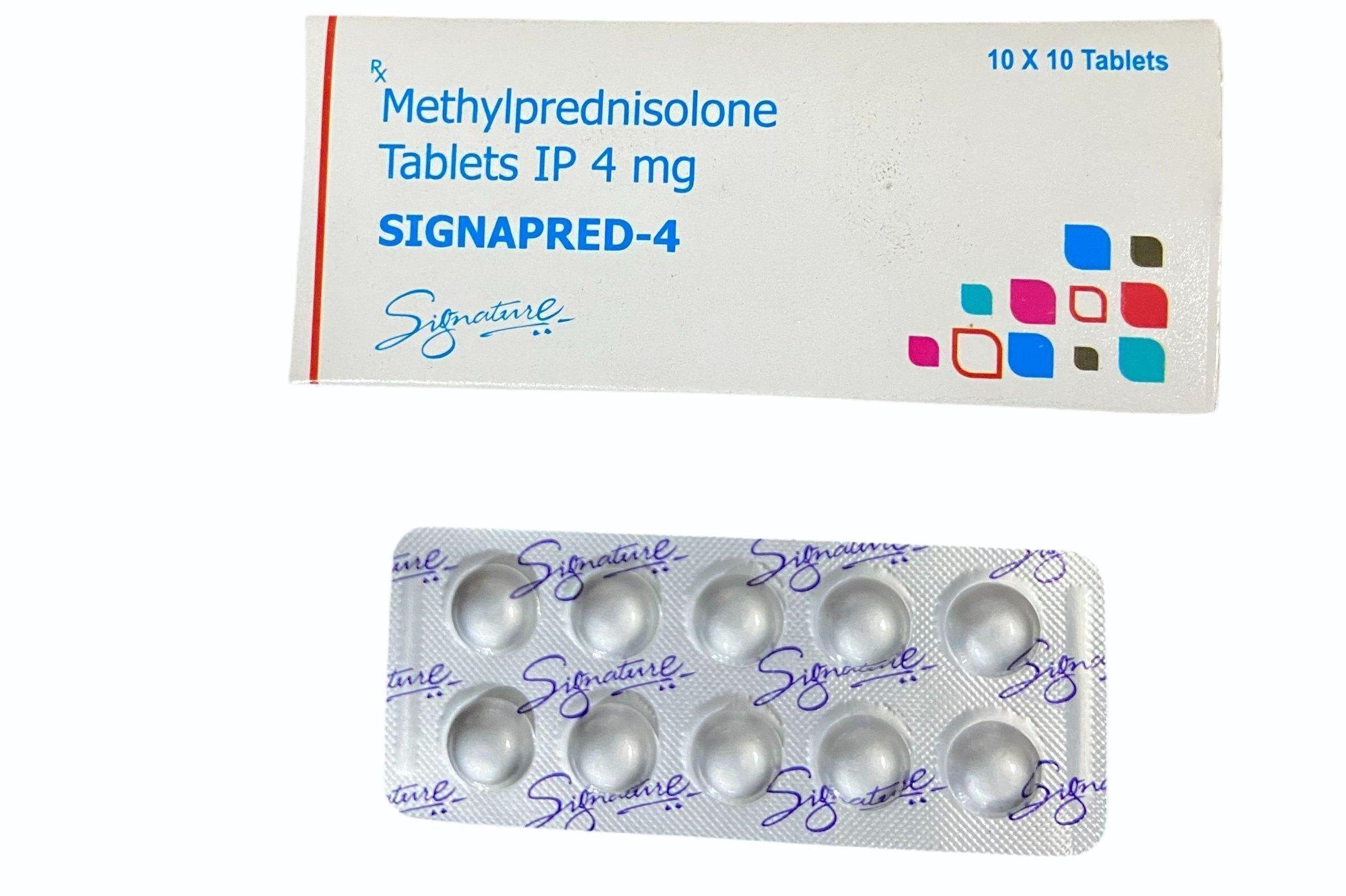 Signapred 4 mg (Methylprednisolone)
