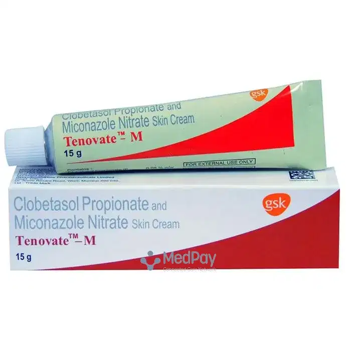 Tenovate-M Cream 15g (ClobetasolMiconazole)