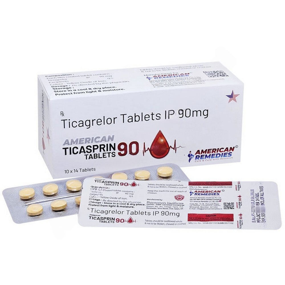 Ticasprin 90 mg (Ticagrelor)