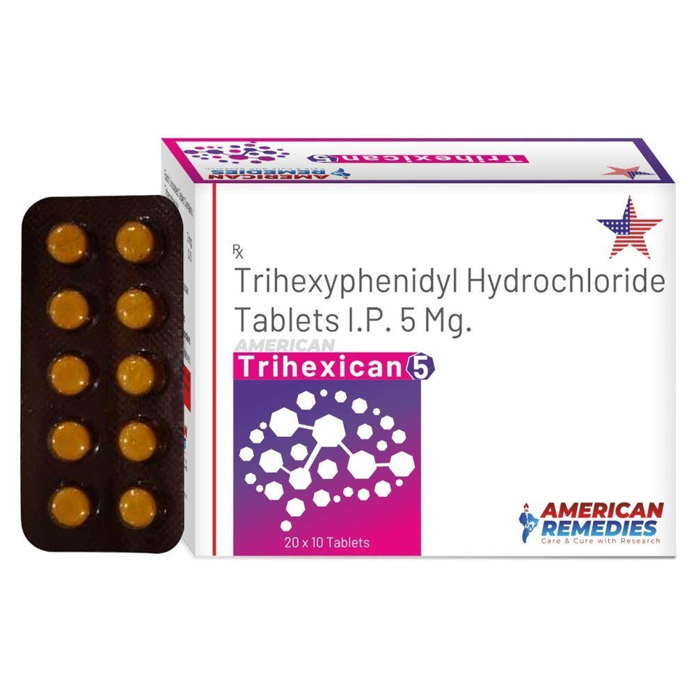 Trihexican 5 mg (Trihexyphenidyl Hydrochloride)