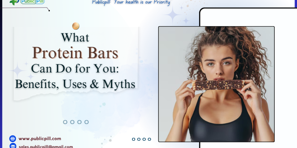 What Protein Bars Can Do for You Benefits Uses Myths - Publicpill | #1 Trusted, Convenient, and affordable pharmacy, What Protein Bars Can Do for You Benefits, Uses & Myths