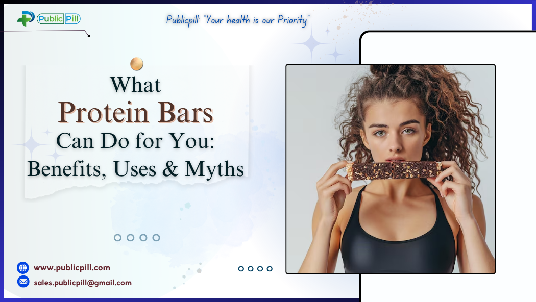 What Protein Bars Can Do for You Benefits Uses Myths - Publicpill | #1 Trusted, Convenient, and affordable pharmacy, What Protein Bars Can Do for You Benefits, Uses & Myths