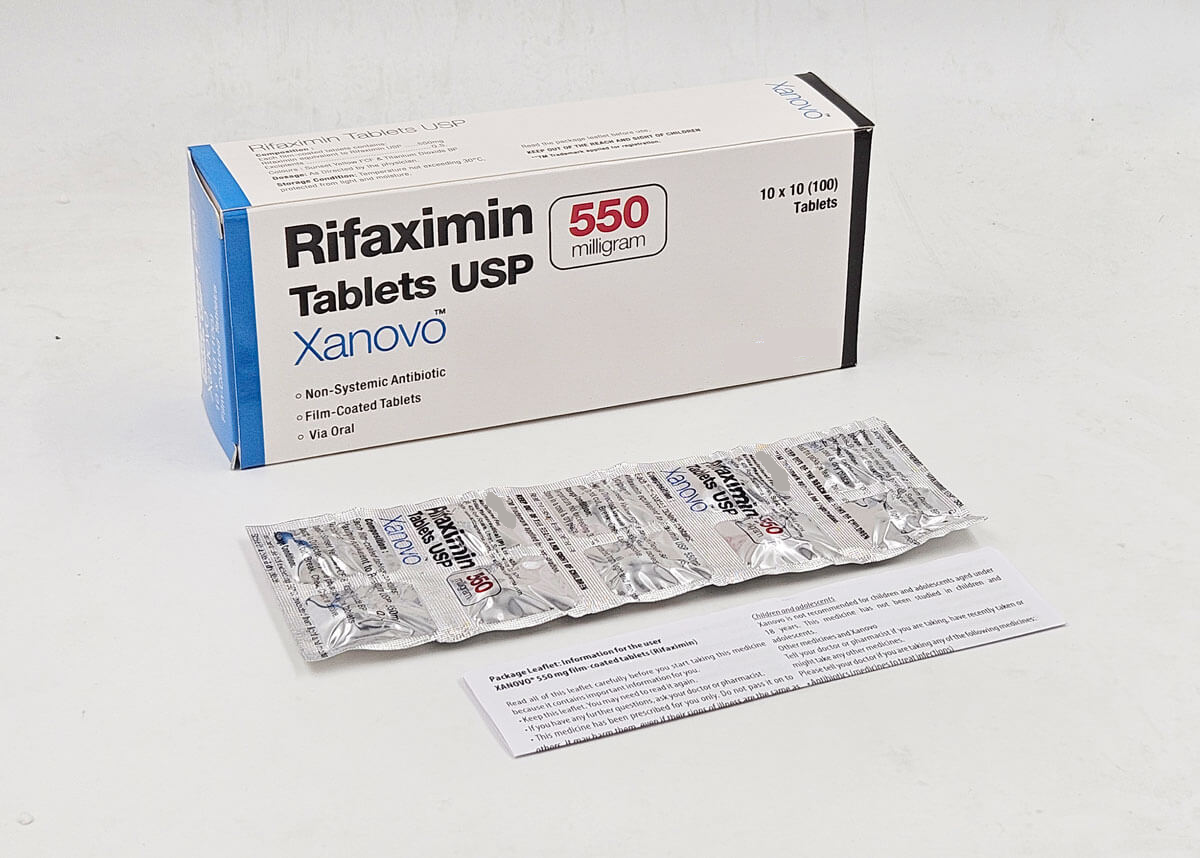 Xanovo 550 mg (Rifaximin) Xanovo 550 mg (Rifaximin)